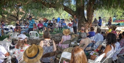 Meeting at Fox Farm Urban Farm to Discuss Local Food System in Riverside California