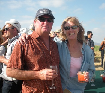 David and Tina Barnes are co-founders of Crows Pass Farm in Temecula. (photo courtesy Tina Barnes/Crows Pass Farm)