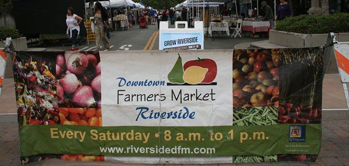 Riverside Downtown Farmers Market in Riverside